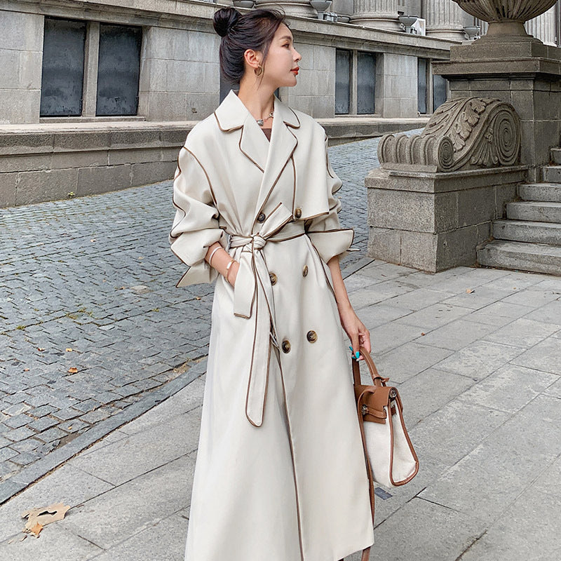 The Florence Double-Breasted Trench Coat