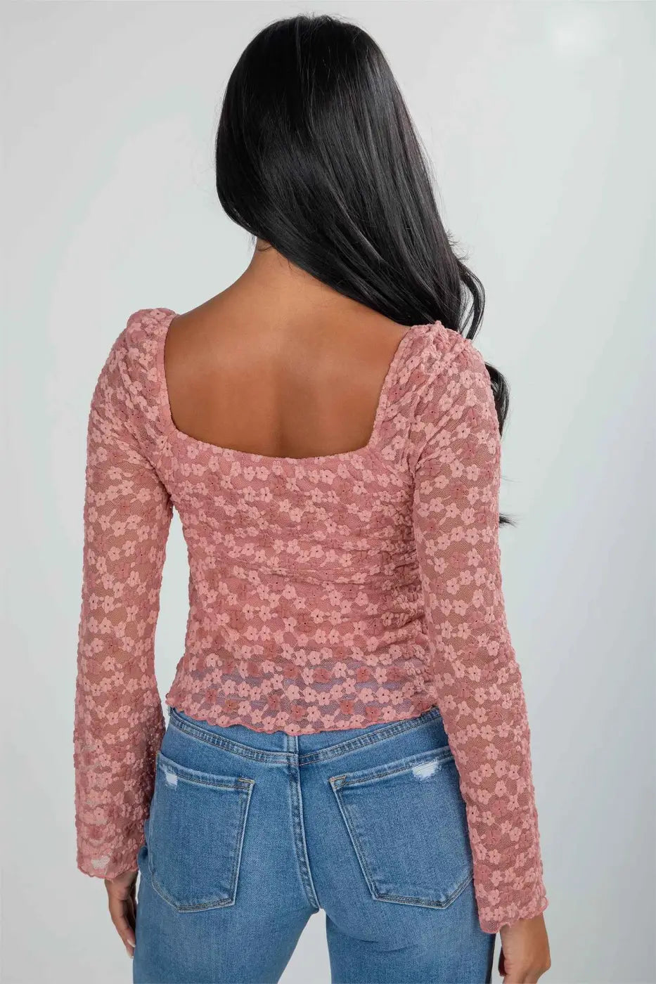 The Rose Lace Blouse