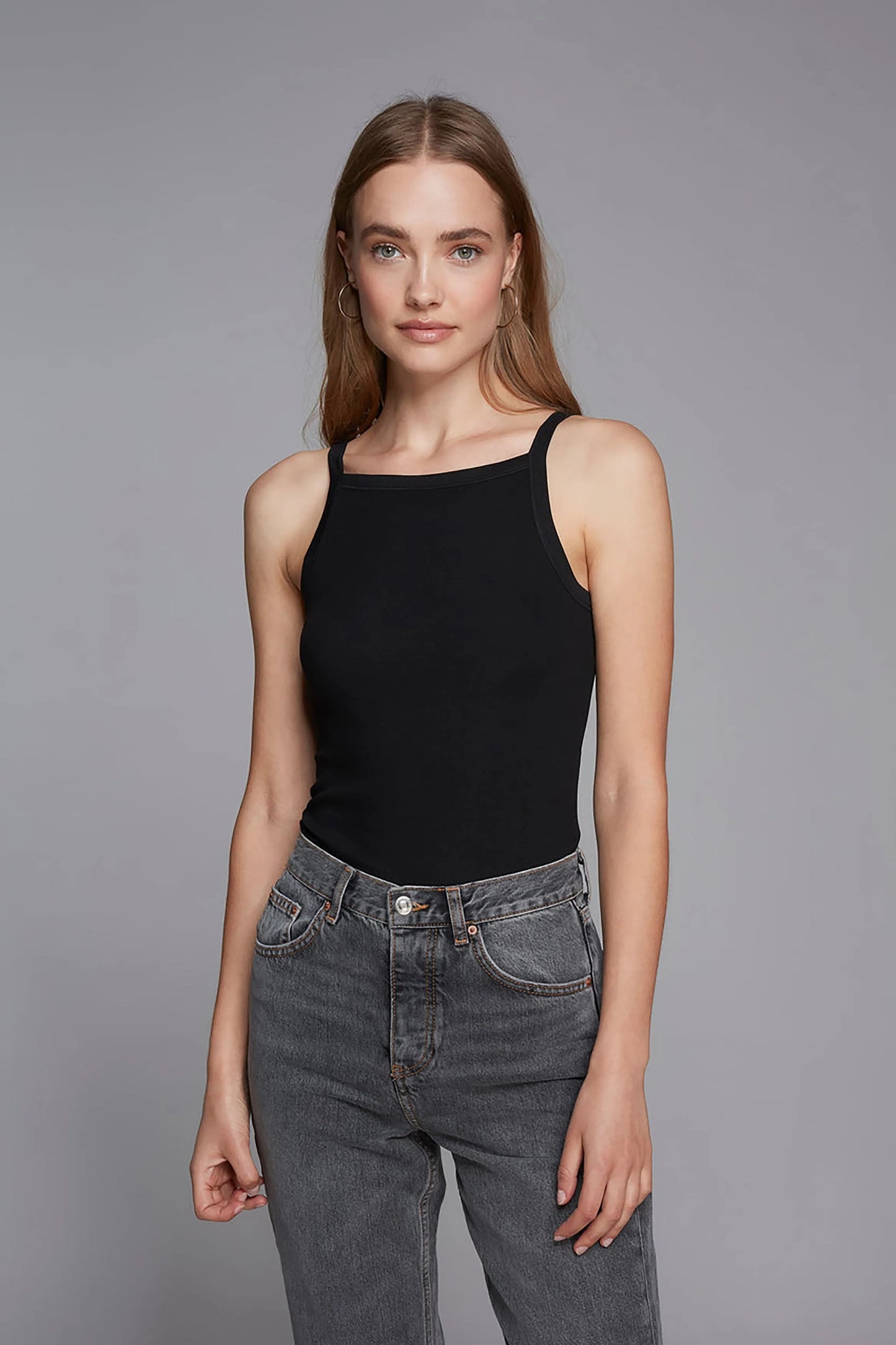 The Clara High Neck Tank