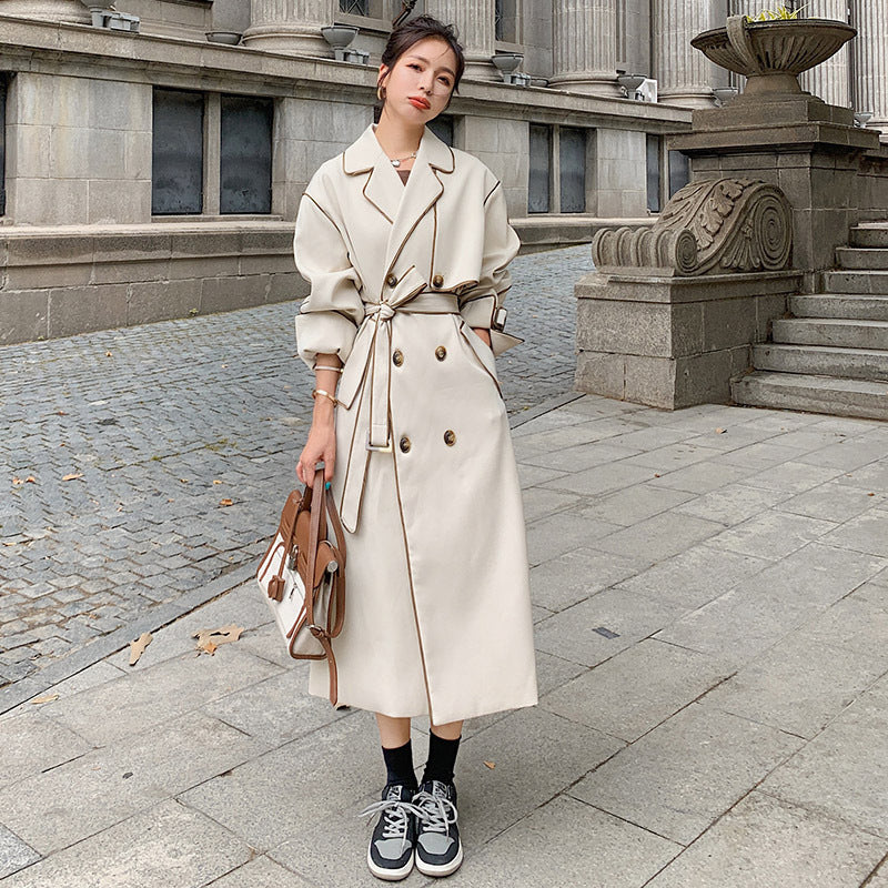 The Florence Double-Breasted Trench Coat