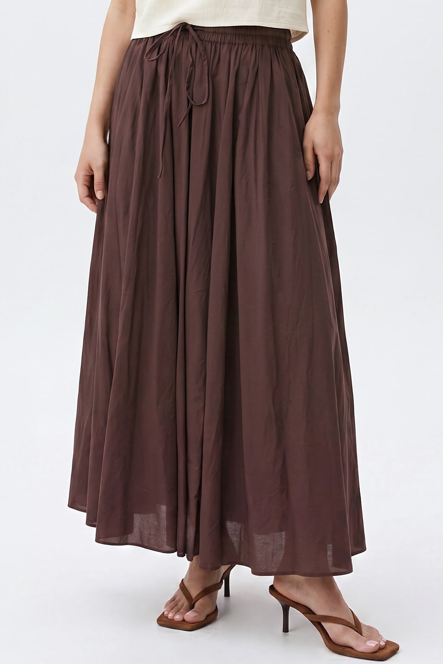 The Clara Cotton Maxi Skirt