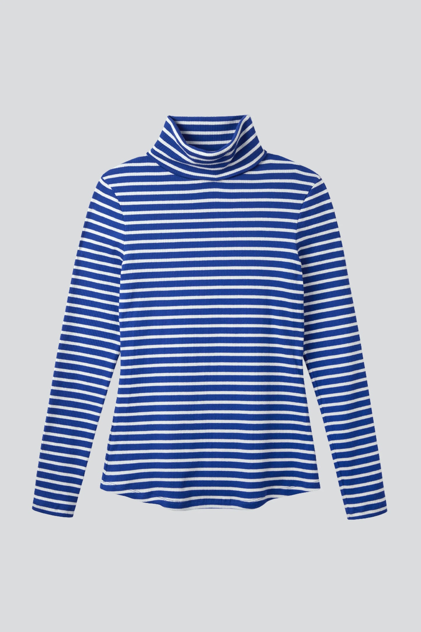 The Evelyn Striped Roll Neck