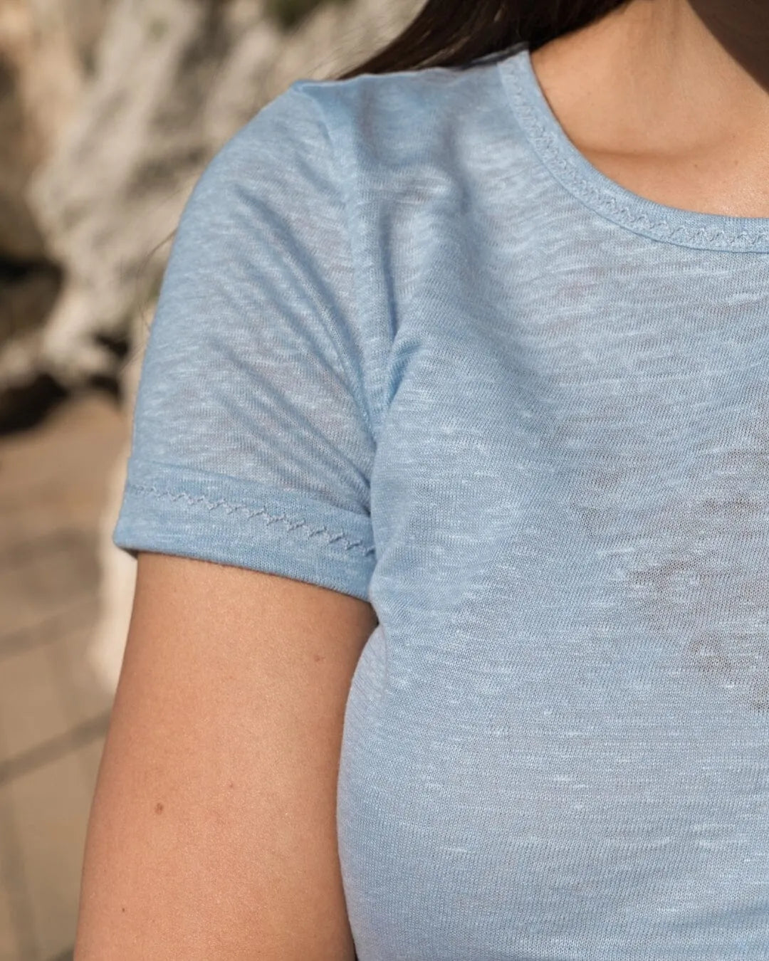 The Amelia Linen T-Shirt