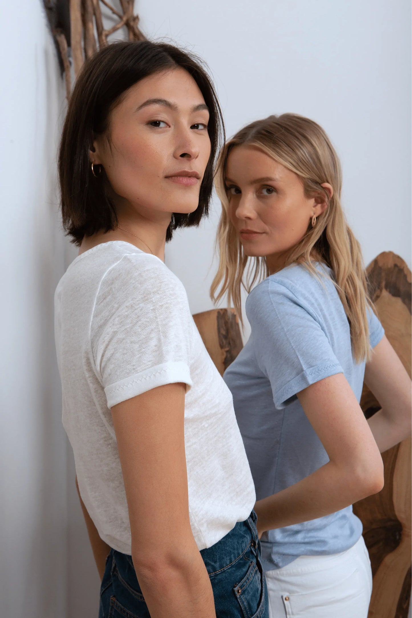 The Amelia Linen T-Shirt