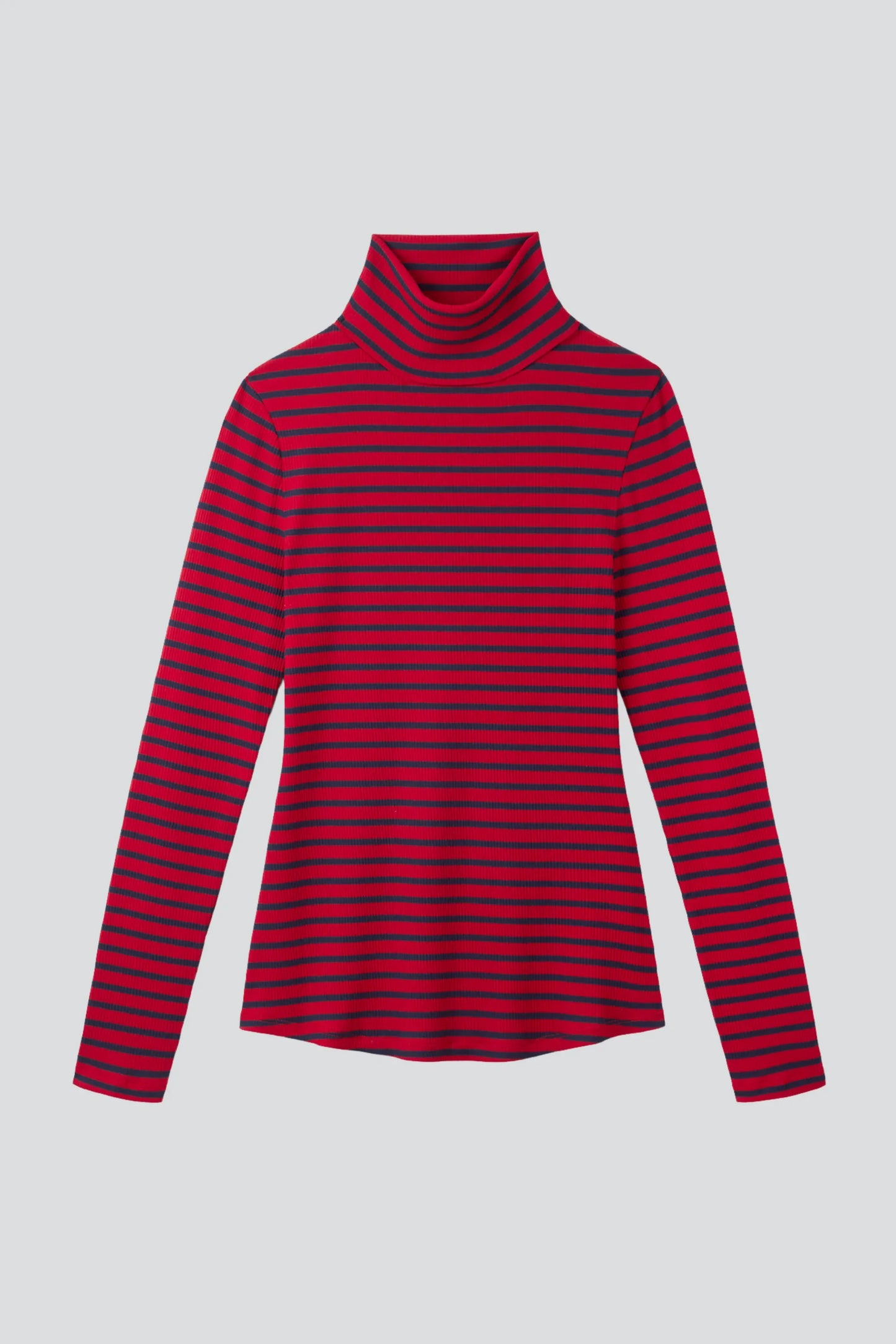 The Evelyn Striped Roll Neck