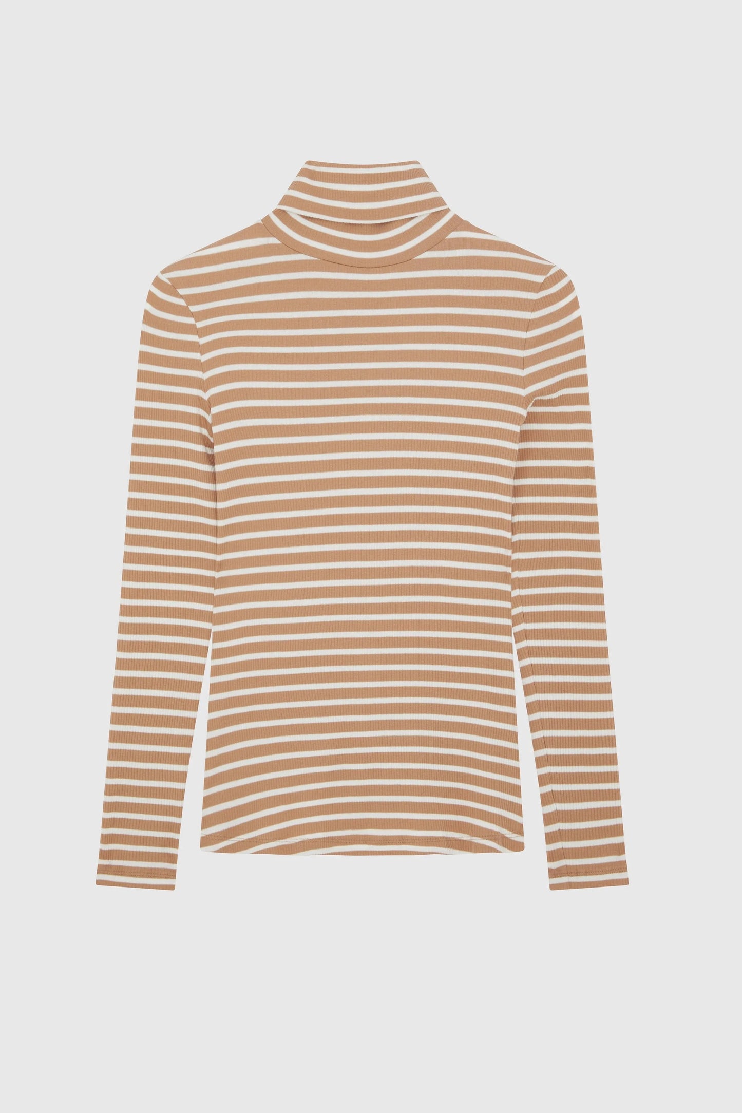 The Evelyn Striped Roll Neck
