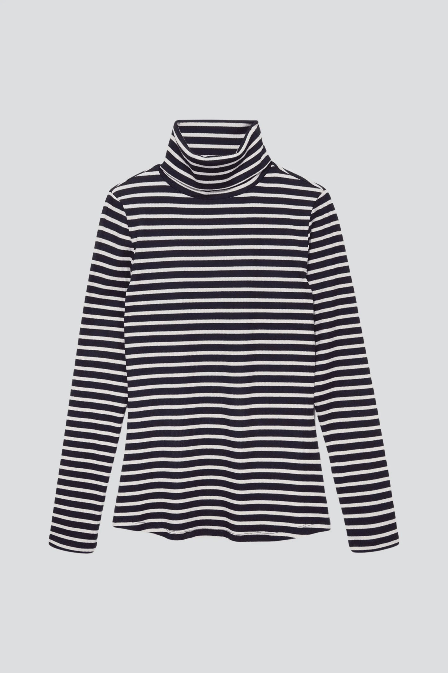 The Evelyn Striped Roll Neck