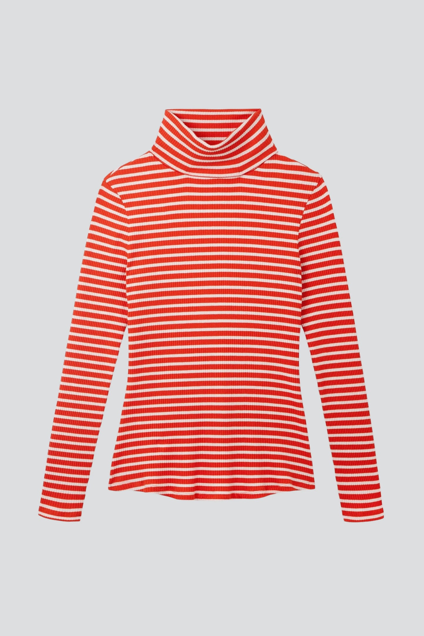 The Evelyn Striped Roll Neck
