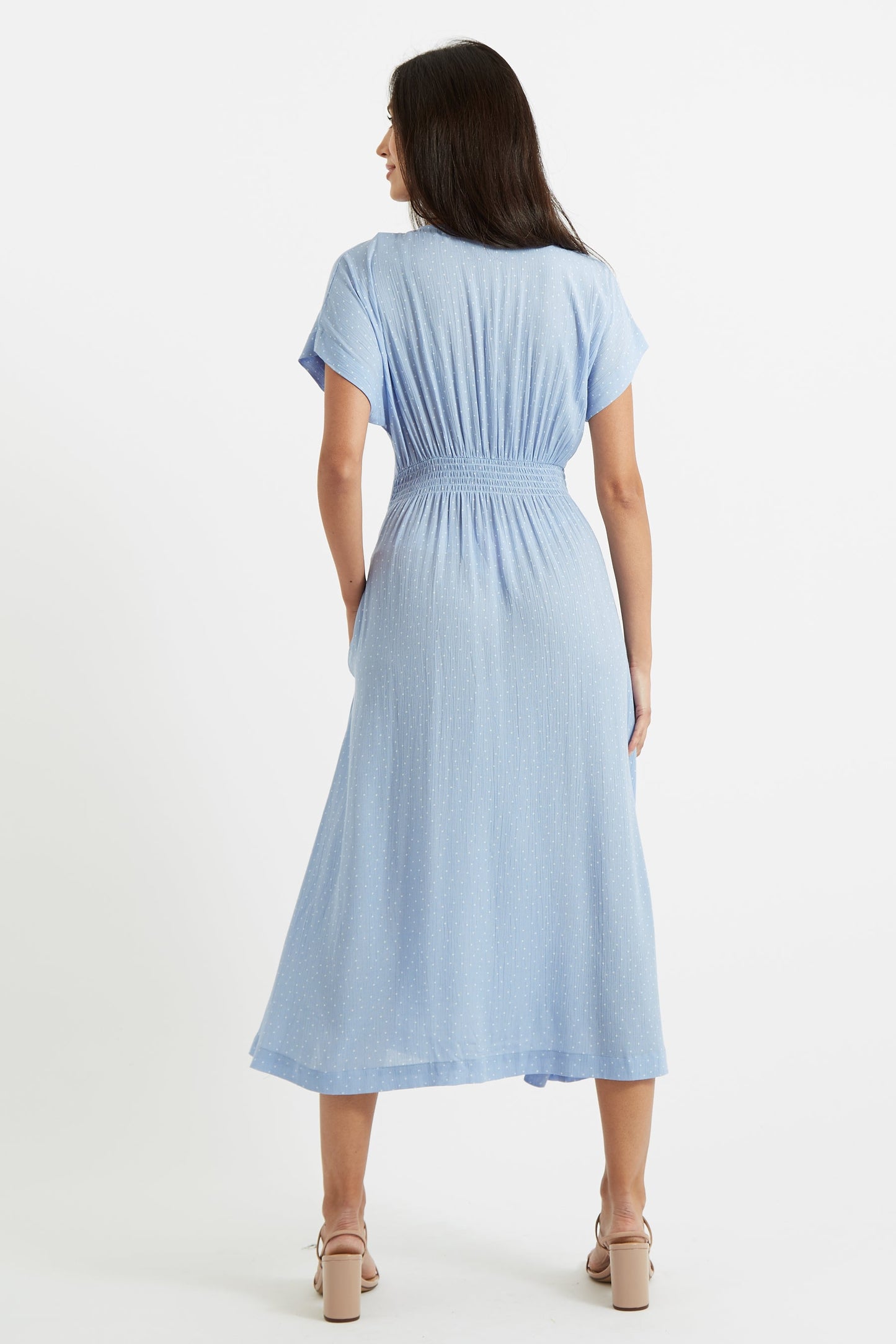 The Unity Polka Dot Midi Dress