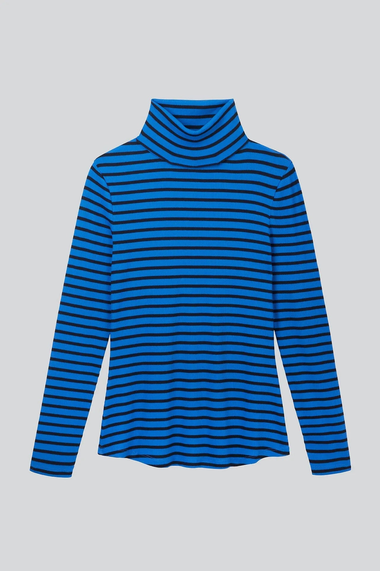 The Evelyn Striped Roll Neck