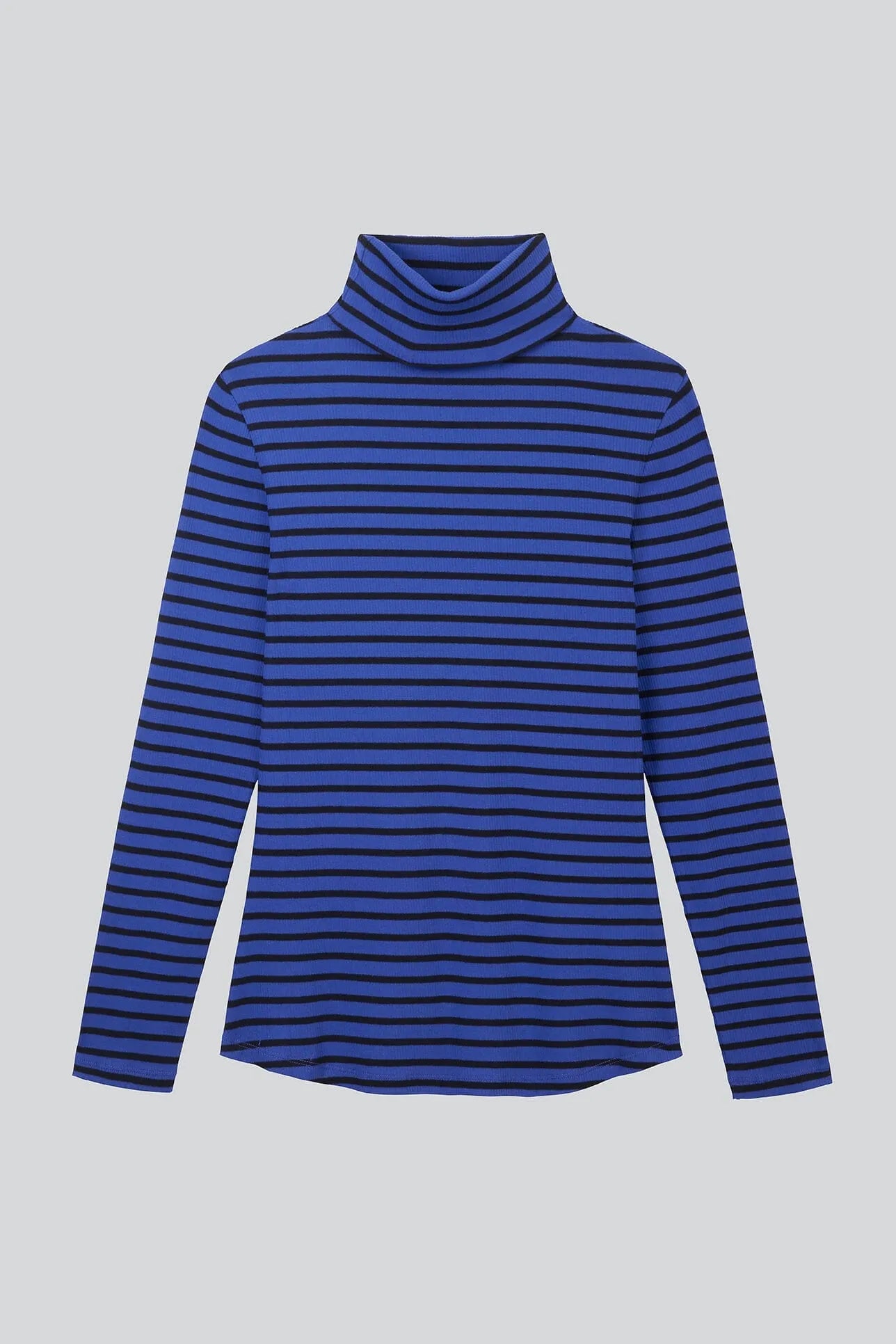 The Evelyn Striped Roll Neck