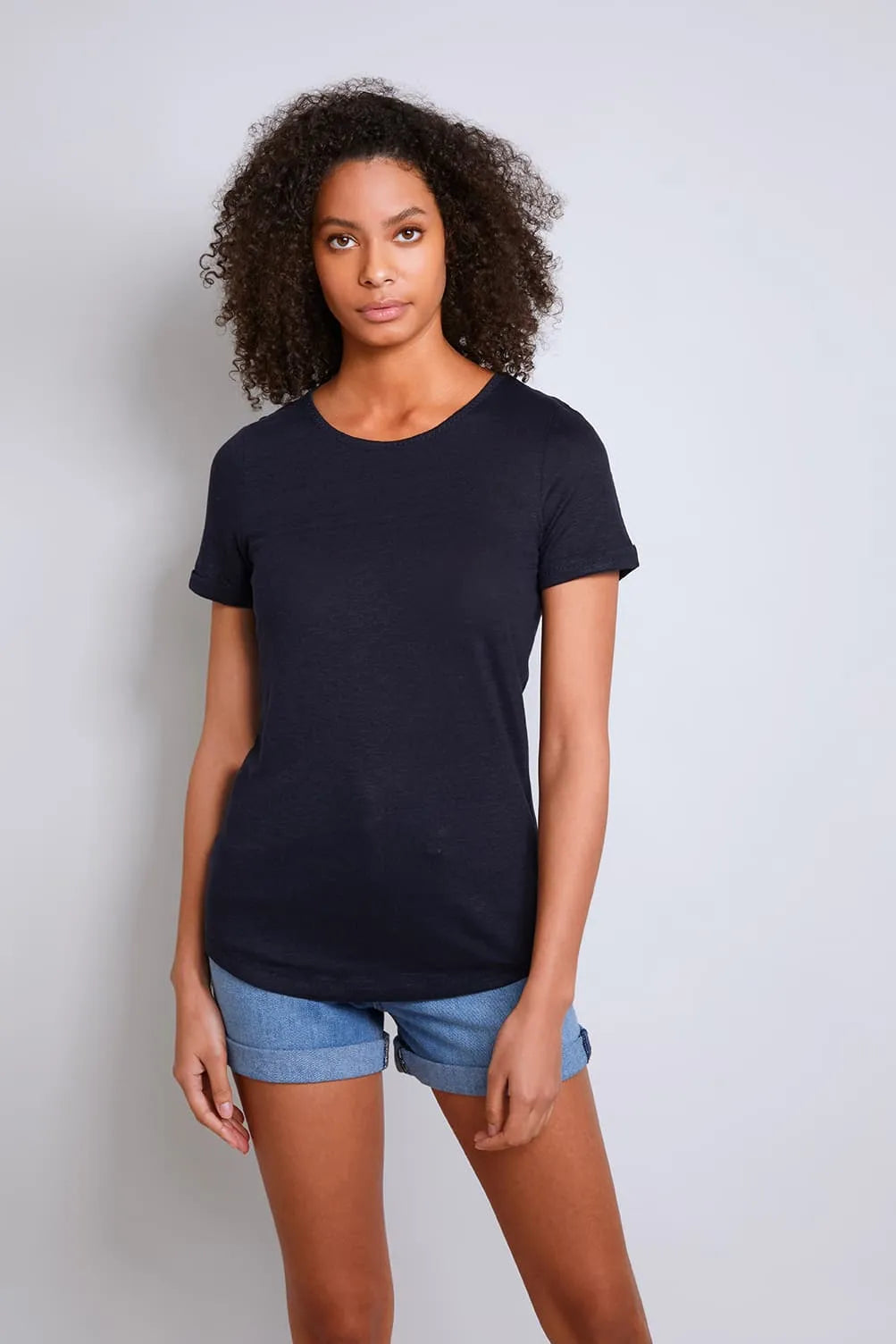The Amelia Linen T-Shirt