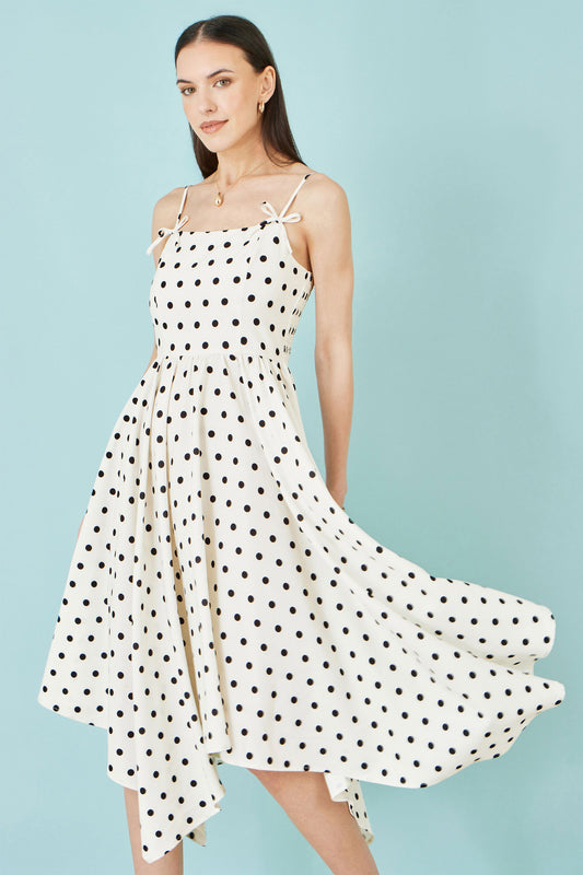 The Isabella Handkerchief Hem Dress