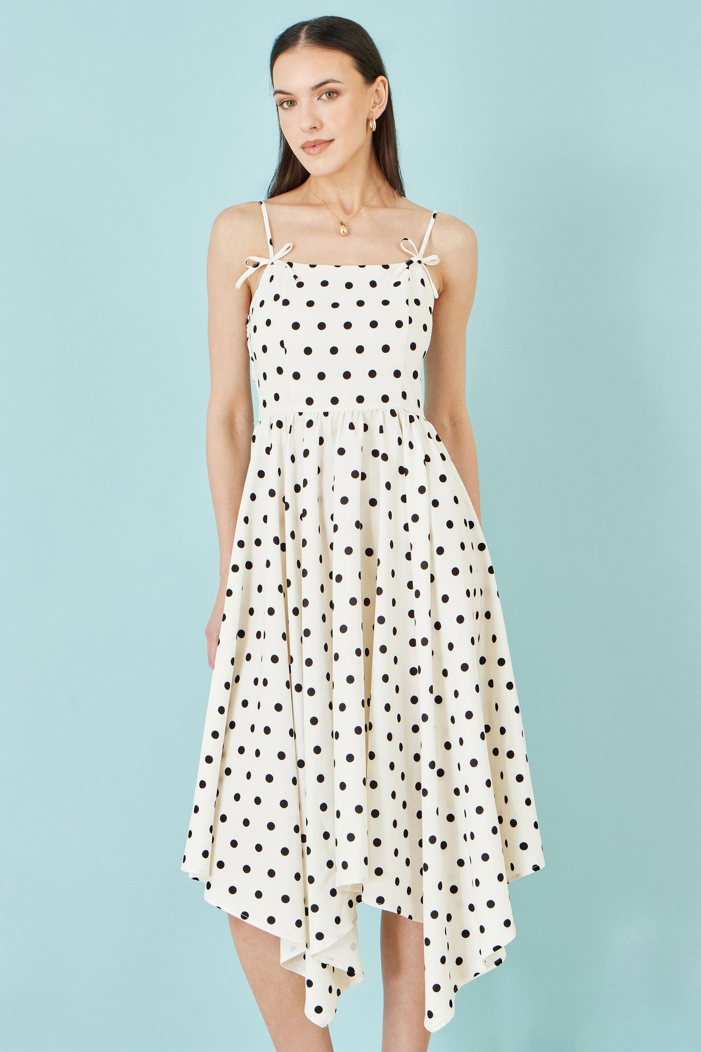 The Isabella Handkerchief Hem Dress