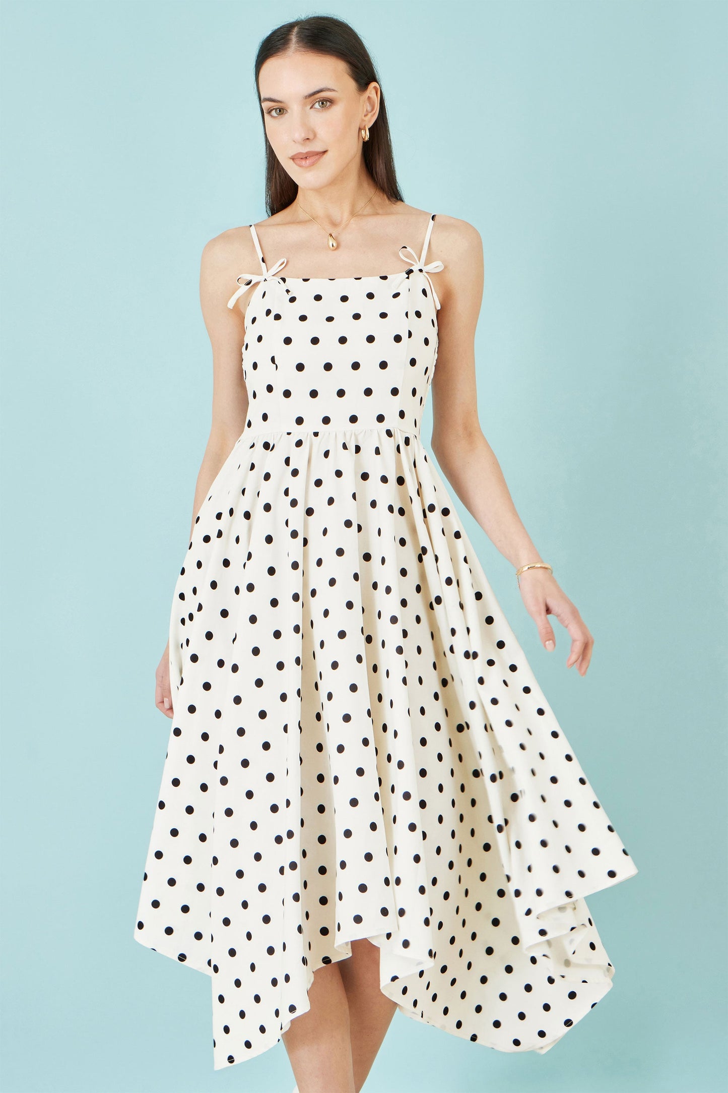 The Isabella Handkerchief Hem Dress