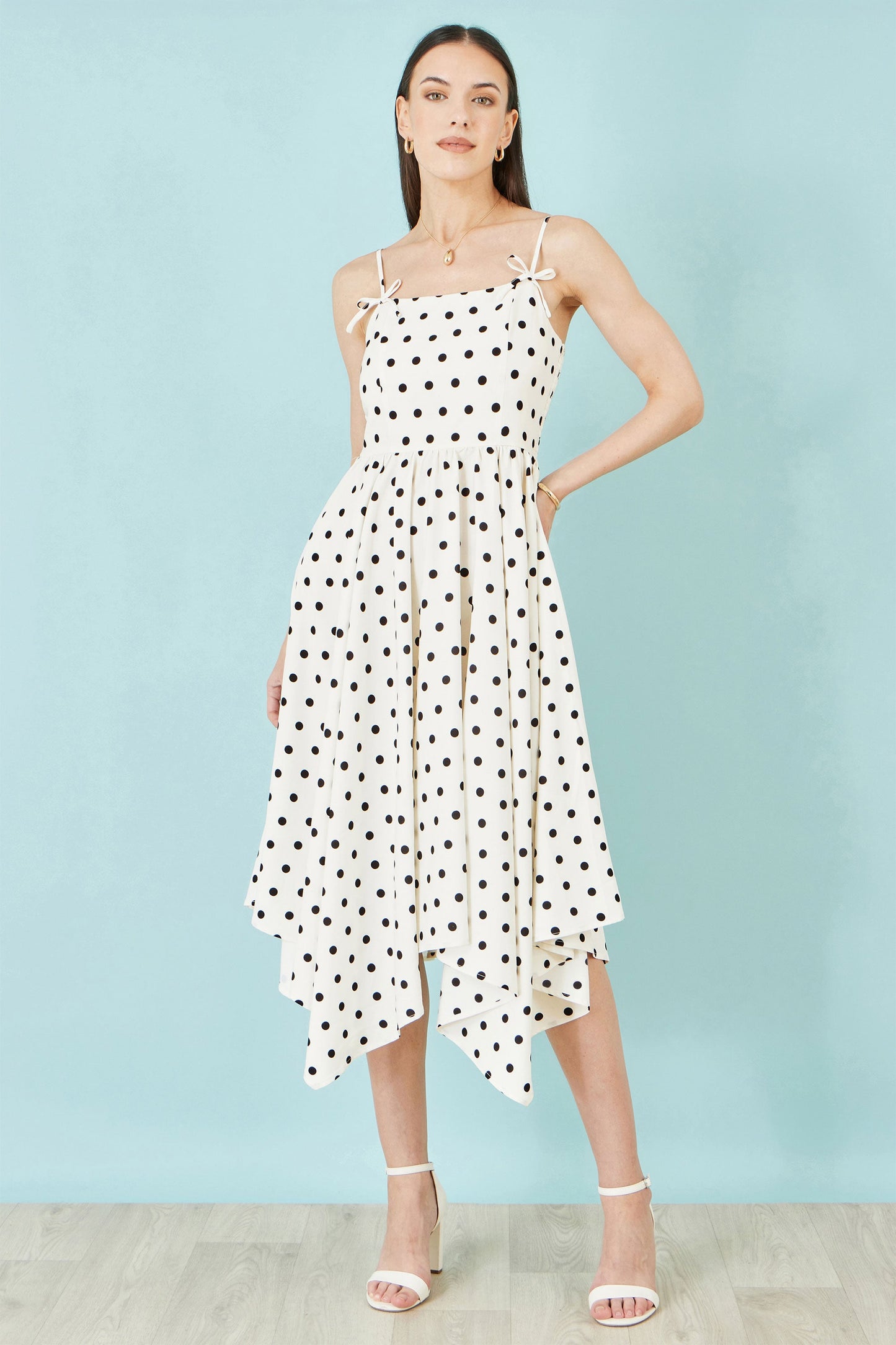 The Isabella Handkerchief Hem Dress