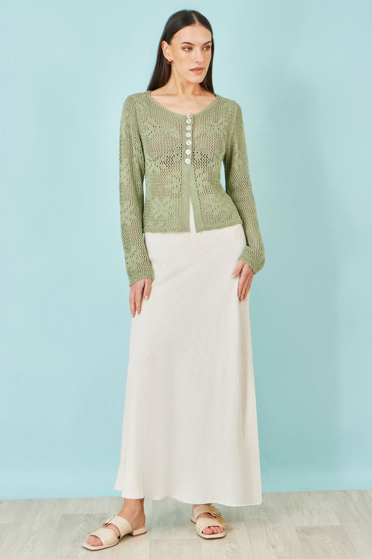 The Florence Viscose Maxi Skirt