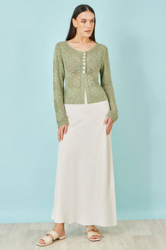 The Florence Viscose Maxi Skirt