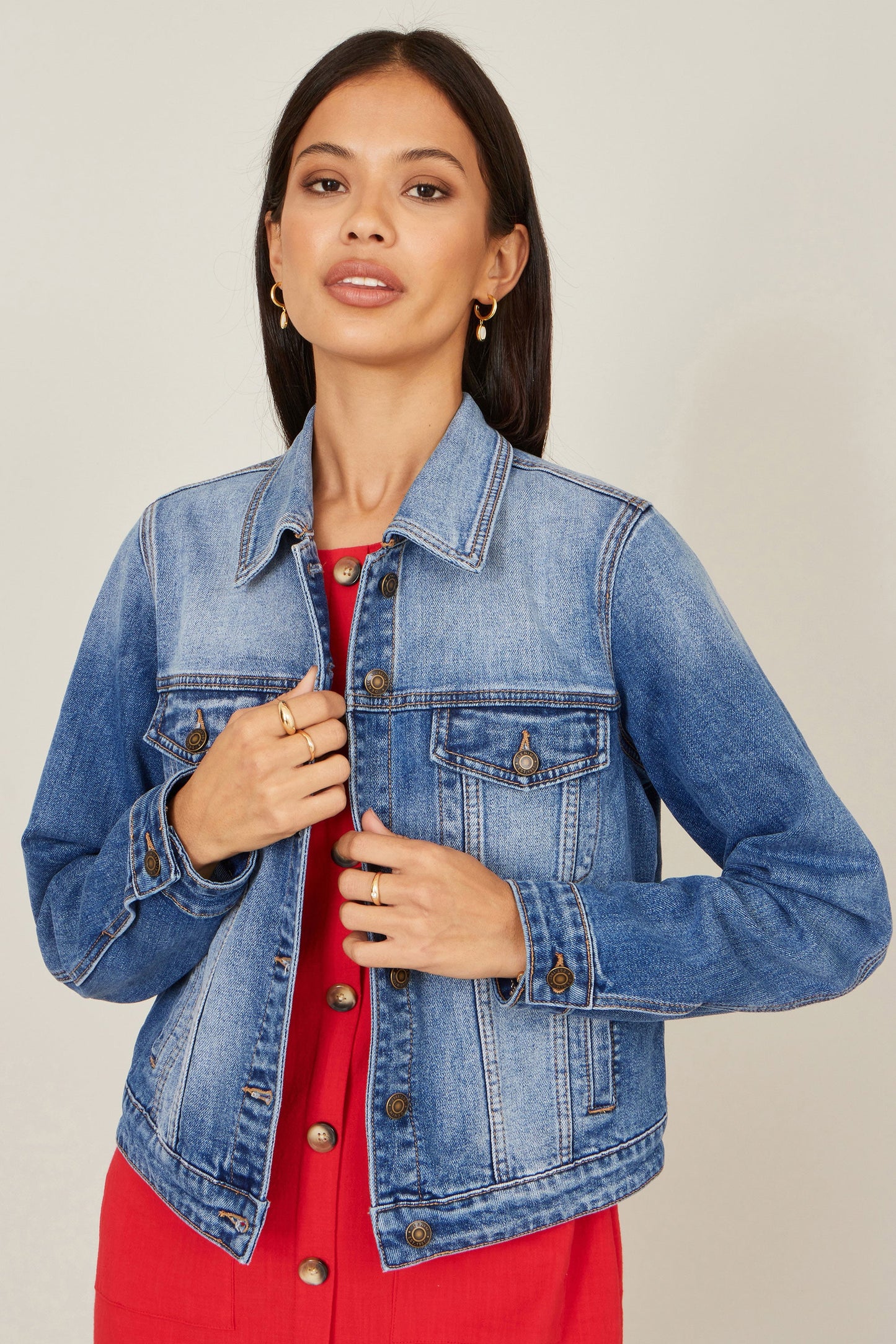 The Harper Classic Denim Jacket