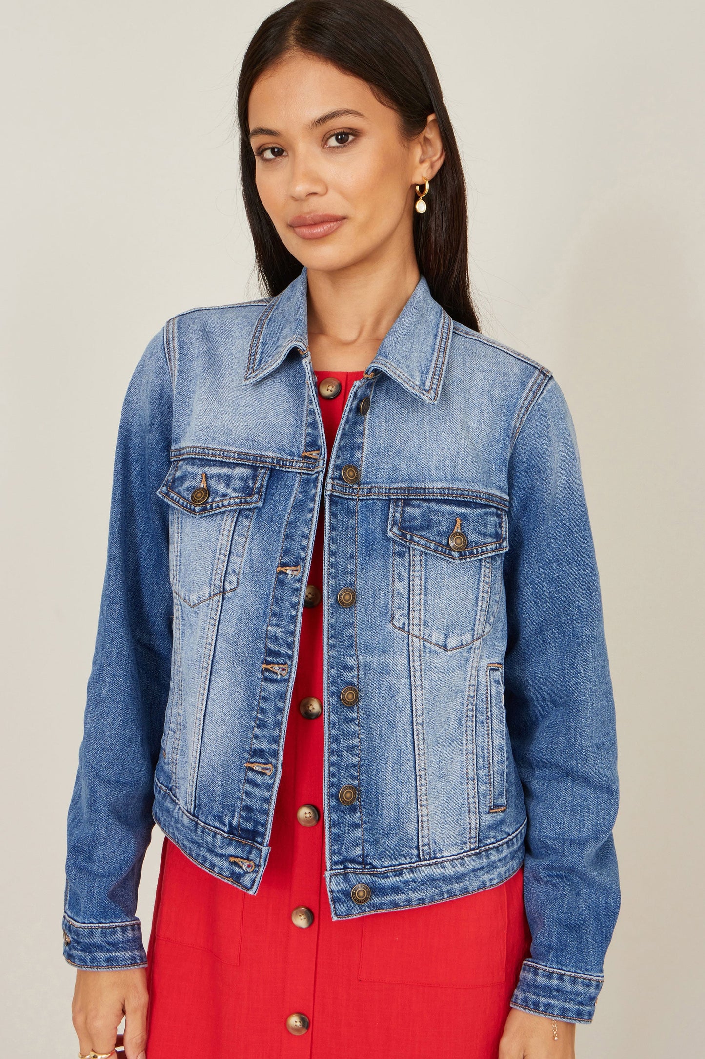 The Harper Classic Denim Jacket