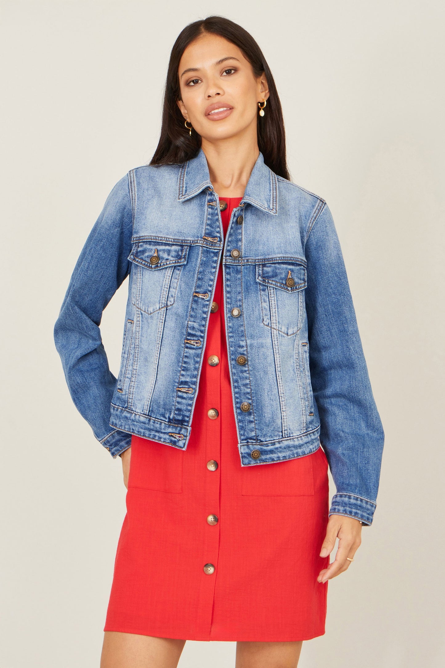 The Harper Classic Denim Jacket