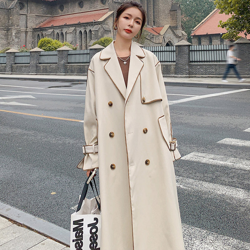 The Florence Double-Breasted Trench Coat