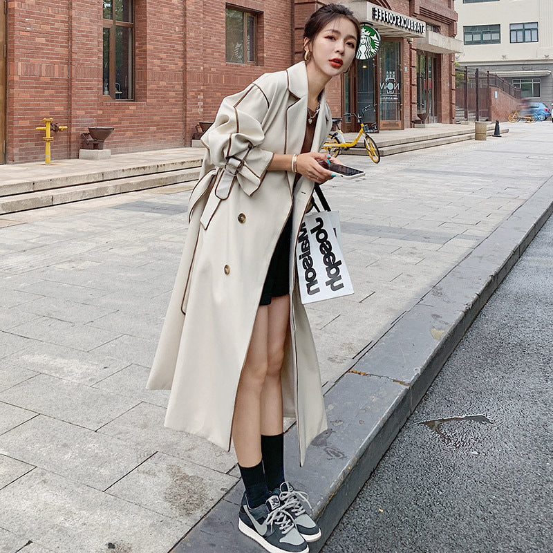 The Florence Double-Breasted Trench Coat
