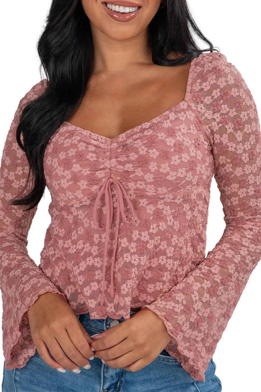 The Rose Lace Blouse