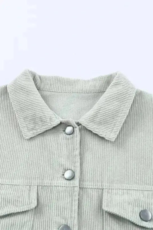 The Harper Cropped Corduroy Jacket