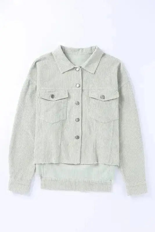 The Harper Cropped Corduroy Jacket